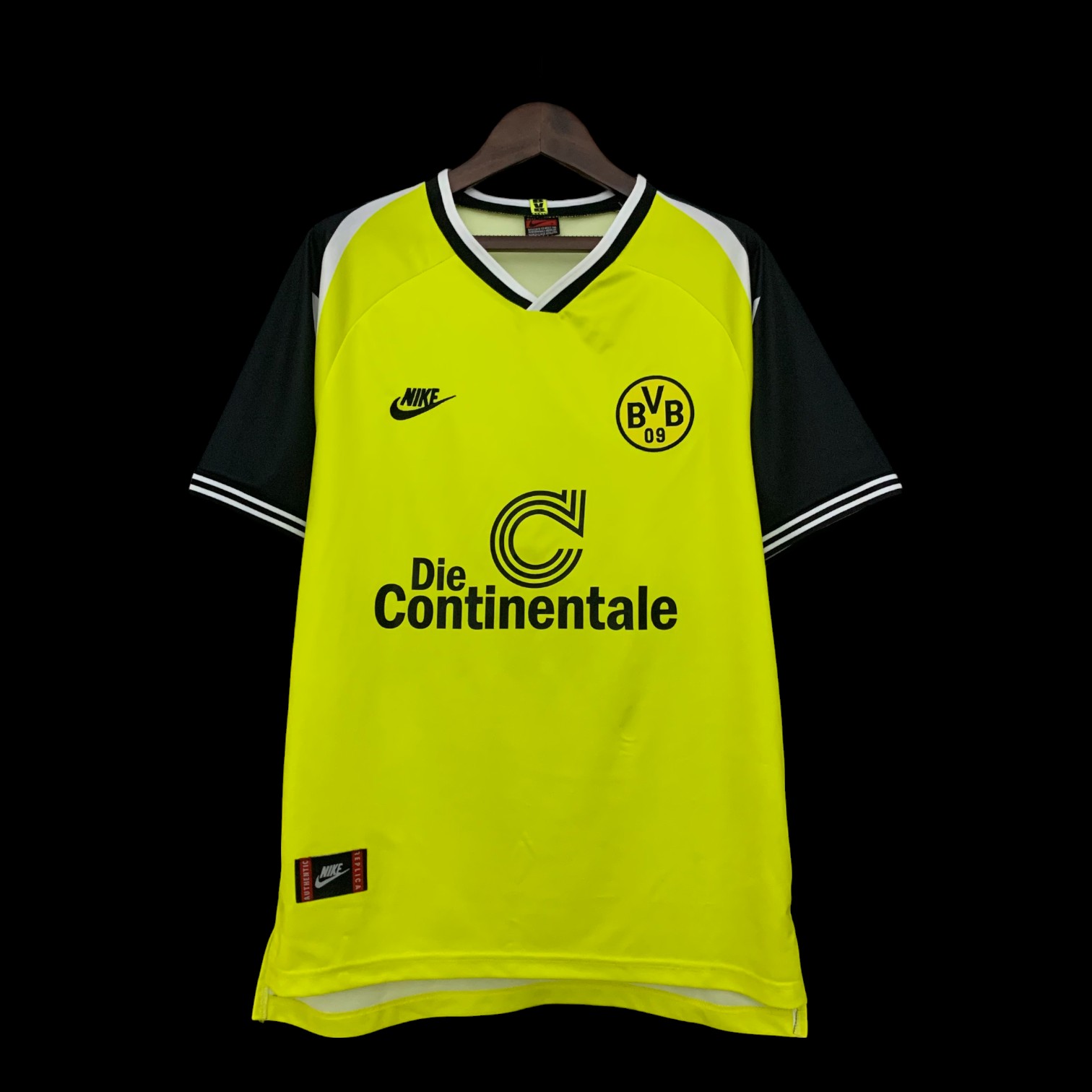 Dortmund Maillot Domicile Rétro 9596 - Vue 1
